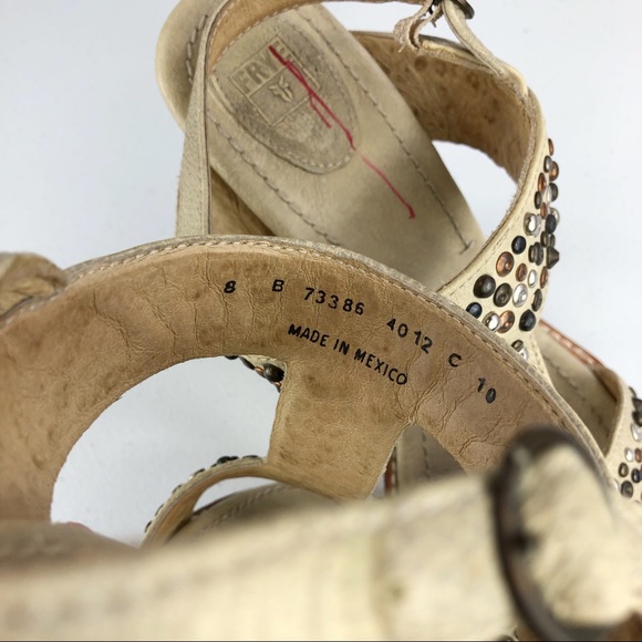 Frye with studs genuine leather size 8 (#7) - Picture 6 of 8